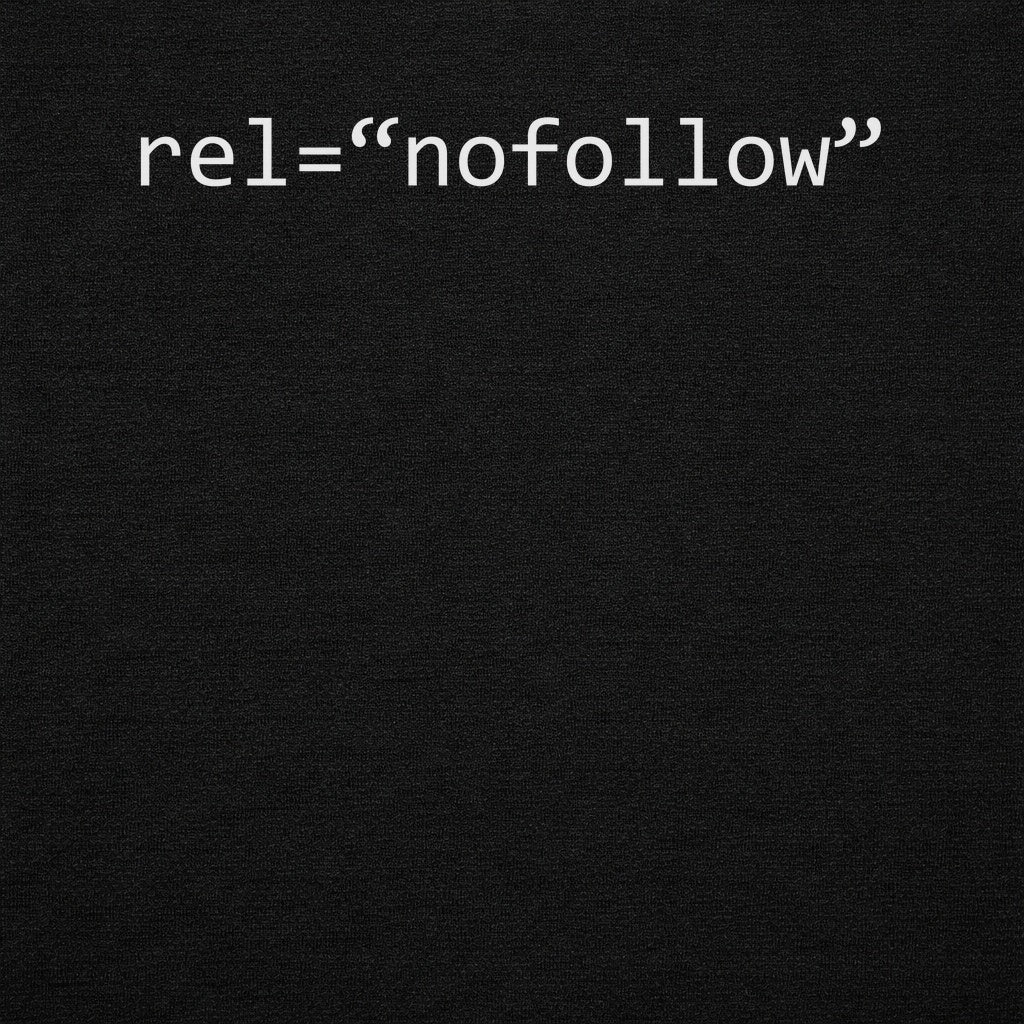 Rel Nofollow Graphic Tee