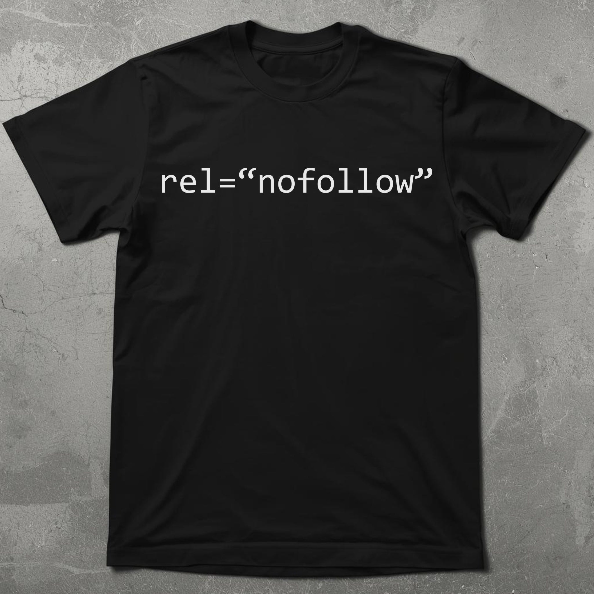 Rel Nofollow Graphic Tee