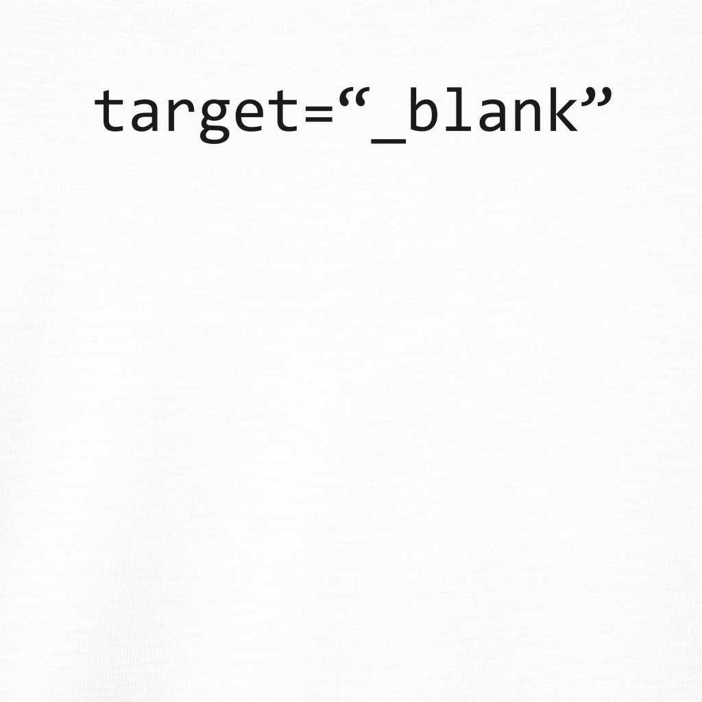 Target Blank Graphic Tee