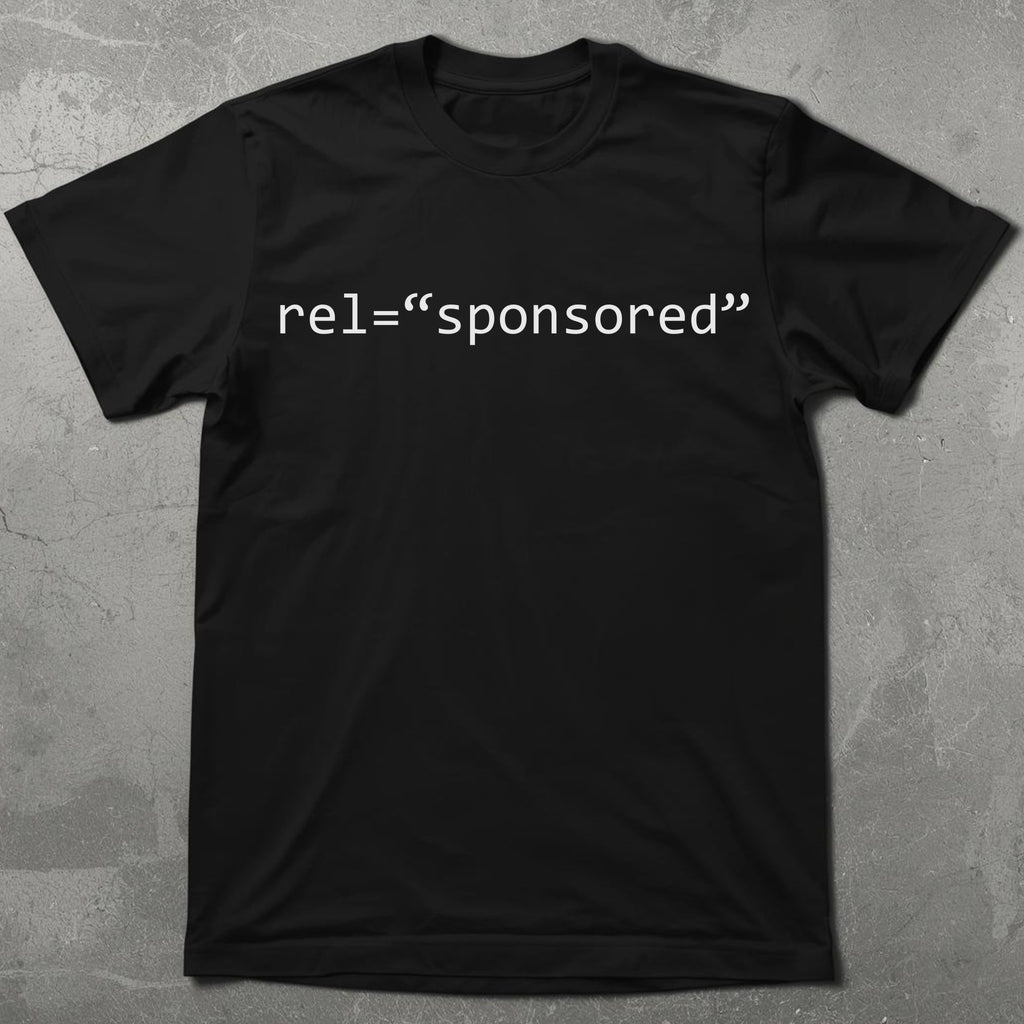 Sponsored Backlink Graphic Tee