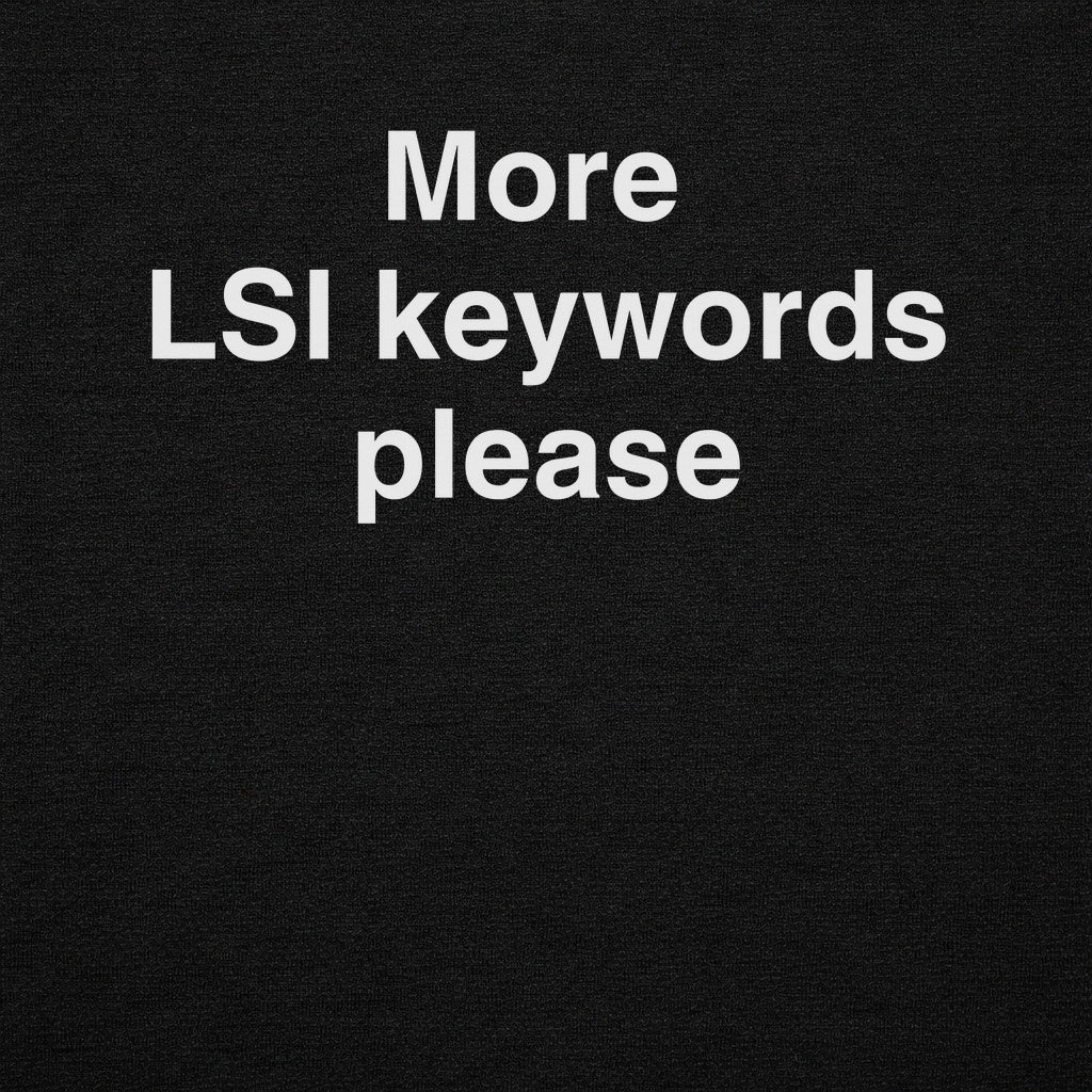 Latent Semantic Indexing Graphic Tee