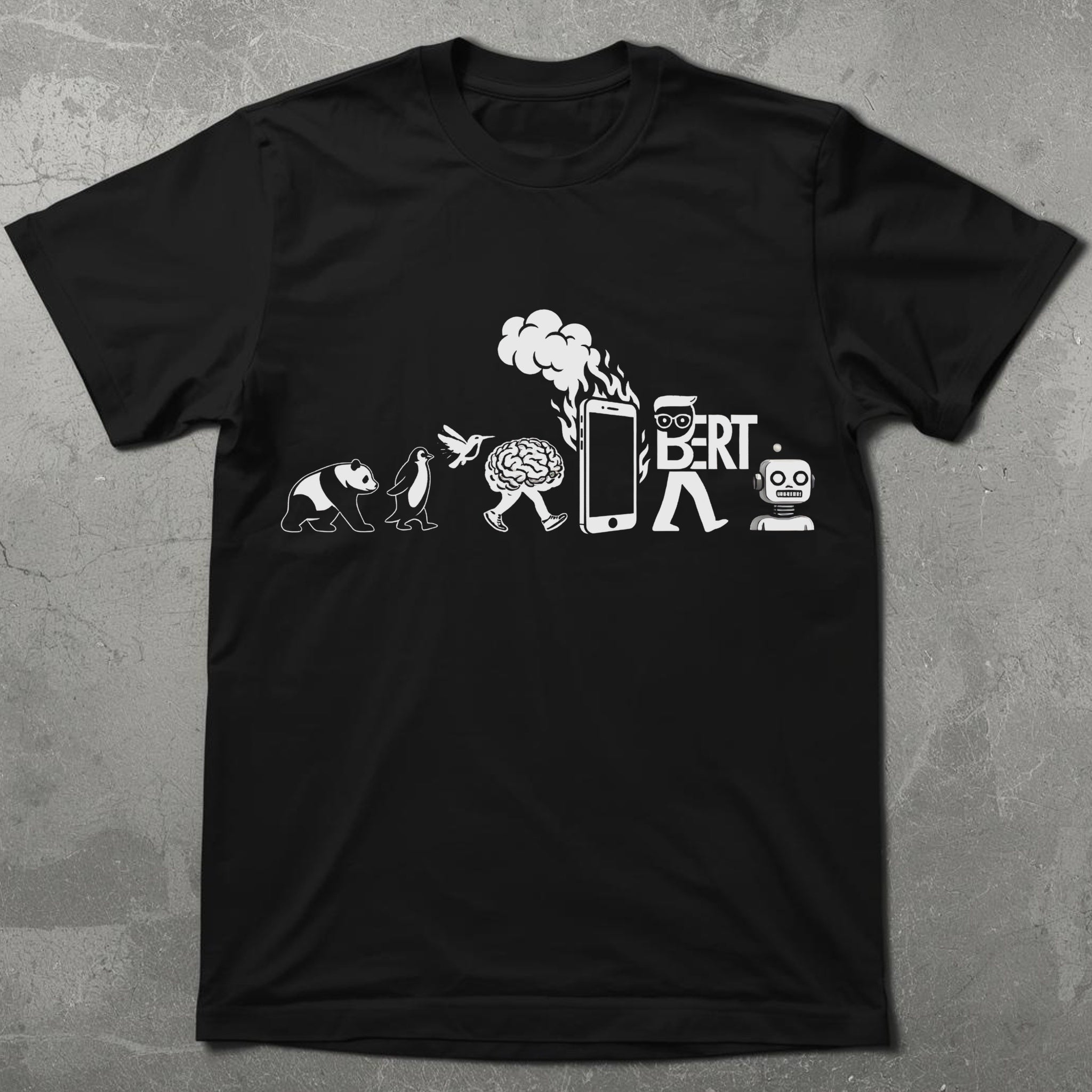 SEO Evolution Graphic Tee