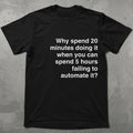 Failure to Automate Tee