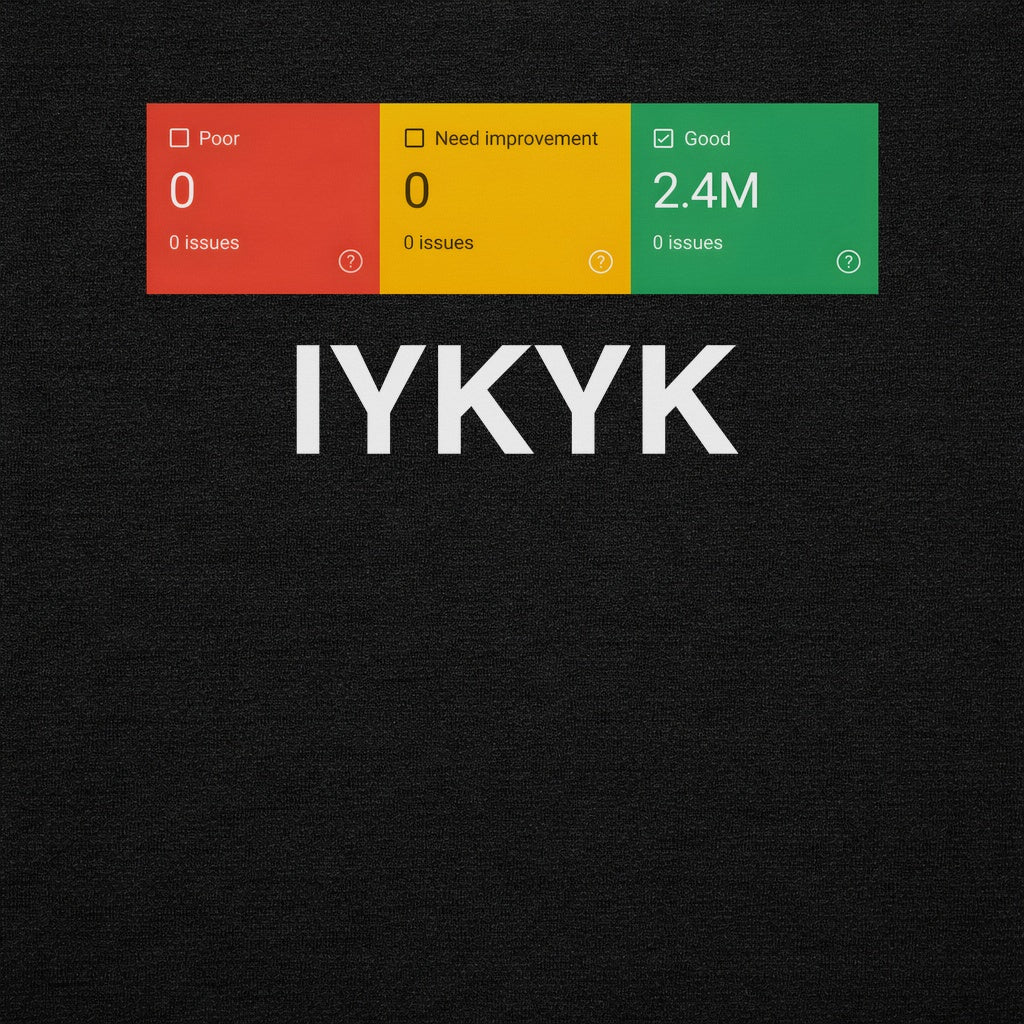 Perfect Core Web Vitals Graphic Tee