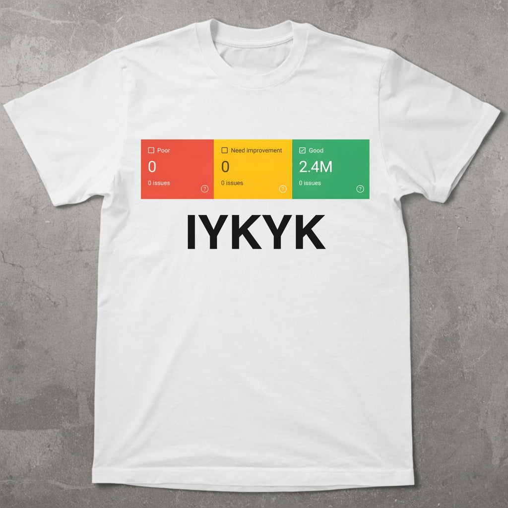 Perfect Core Web Vitals Graphic Tee
