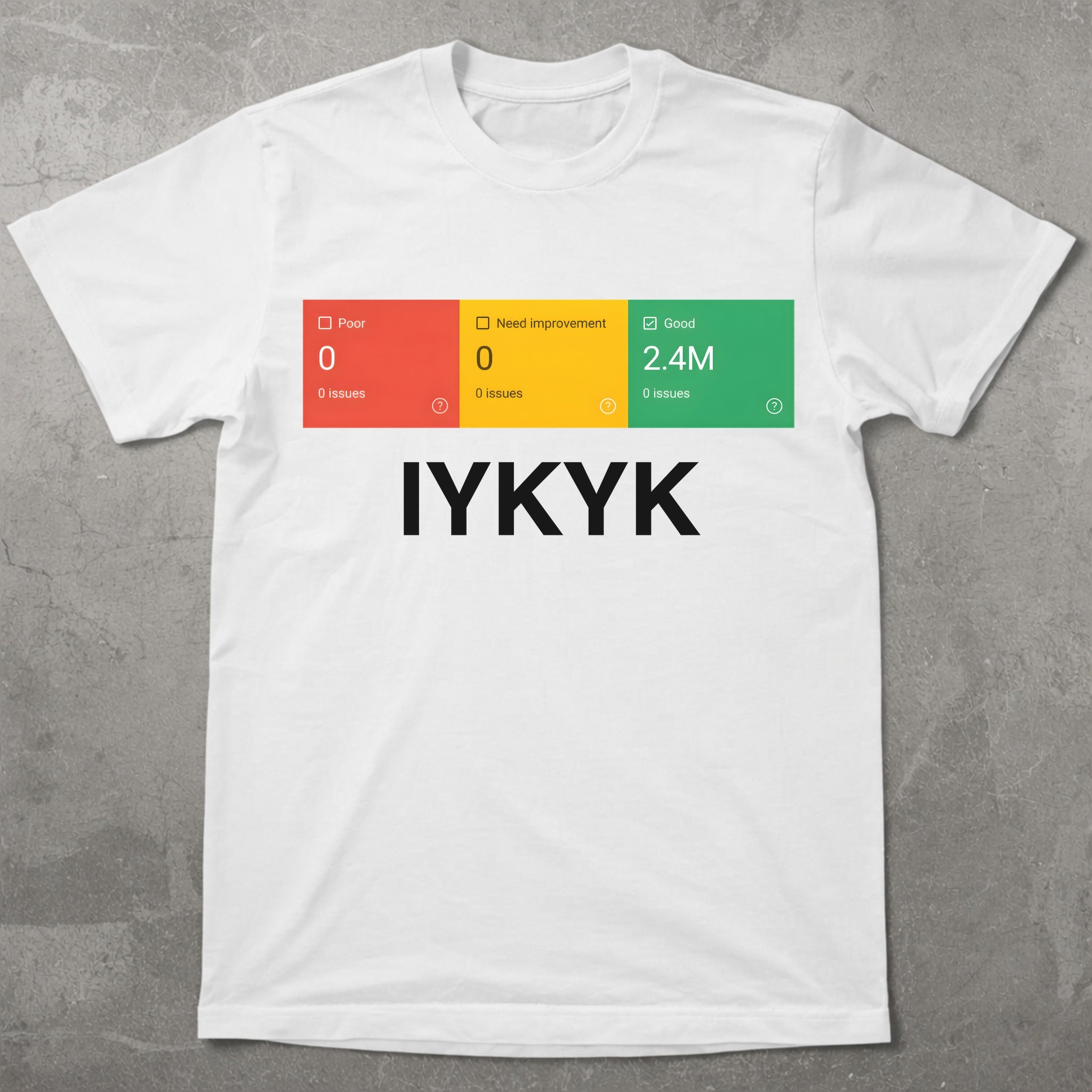 Perfect Core Web Vitals Graphic Tee