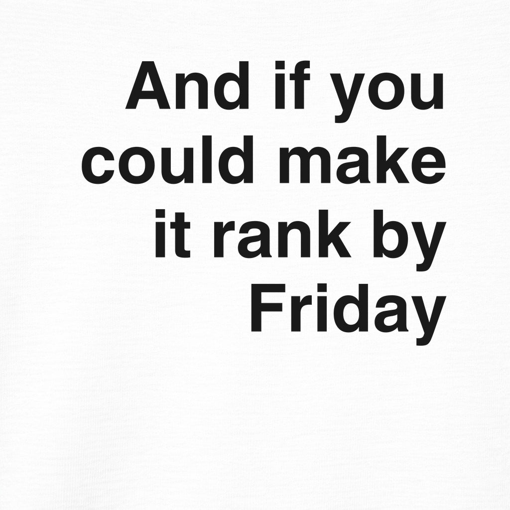 Rank by Friday Graphic Tee