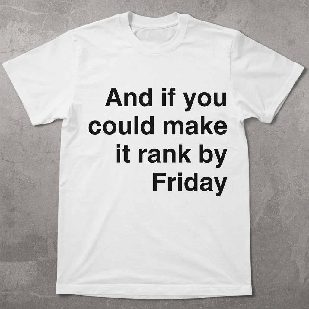 Rank by Friday Graphic Tee
