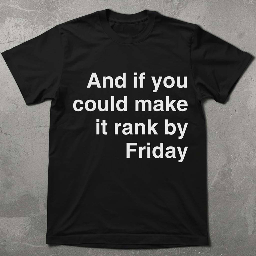 Rank by Friday Graphic Tee