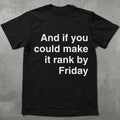 Rank by Friday Graphic Tee