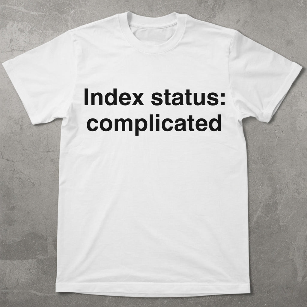It's Complicated Index Tee