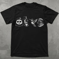 Panda Penguin Hummingbird Pigeon Graphic Tee
