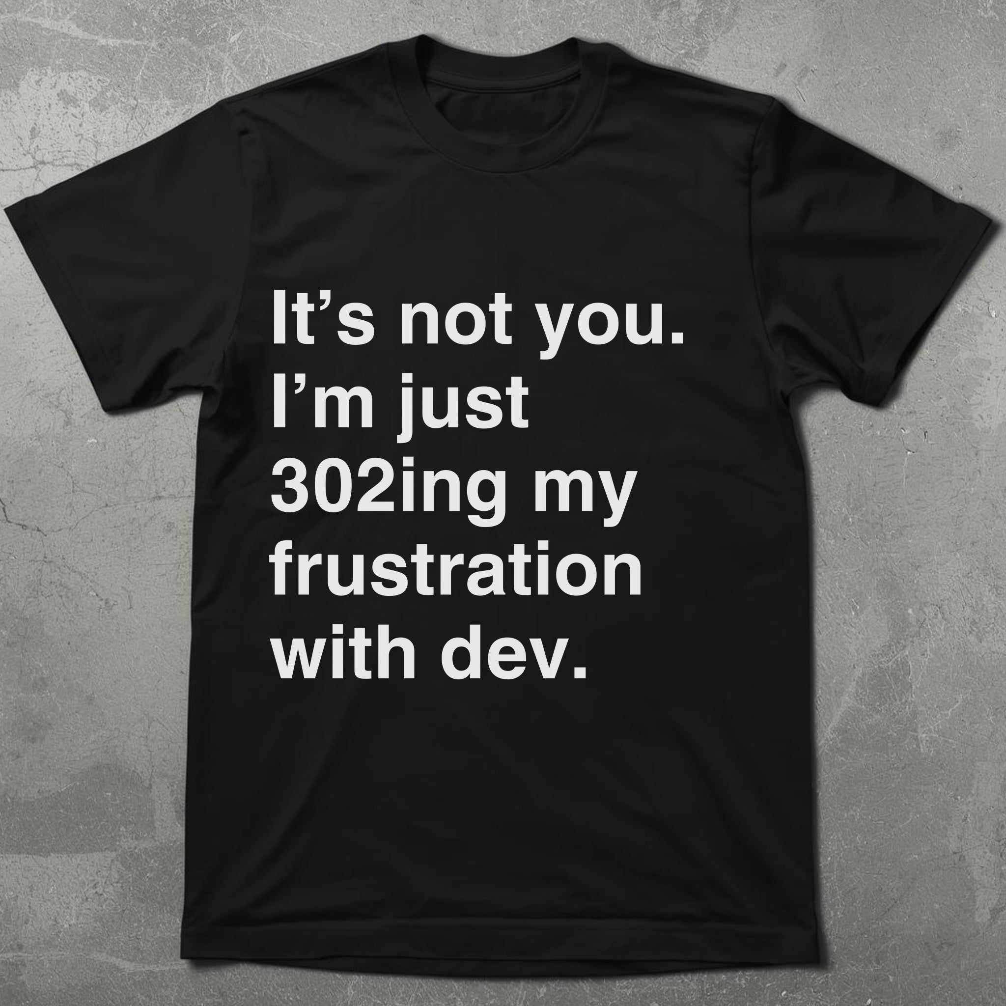 SEO vs Dev 302 Redirect Tee